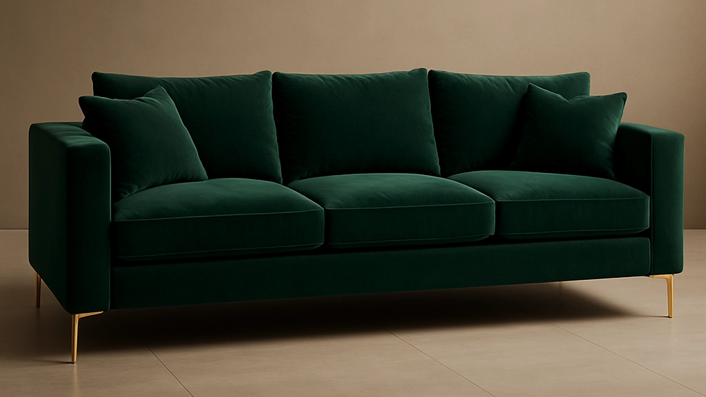 Zarviel kanapé zöld